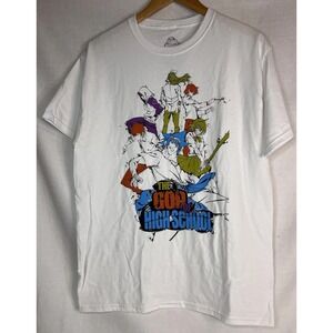 Loot Wear Anime The God Of High School Character White T-Shirt Mens/Unisex Med